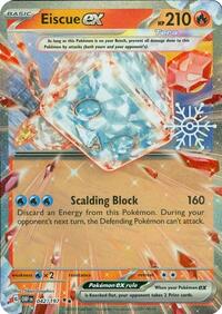 Eiscue ex 042 — Holiday Calendar 2024 (English Pokémon TCG card)