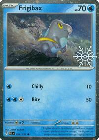 Frigibax 058 — Holiday Calendar 2024 (English Pokémon TCG card)