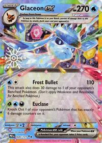 Glaceon ex 026 — Holiday Calendar 2025 (English Pokémon TCG card)