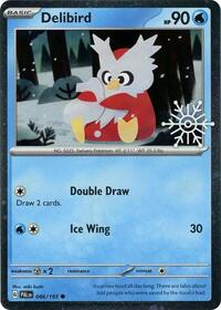 Delibird 046 — Holiday Calendar 2025 (English Pokémon TCG card)