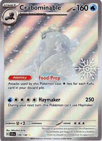 Crabominable 149 — Holiday Calendar 2025 (English Pokémon TCG card)