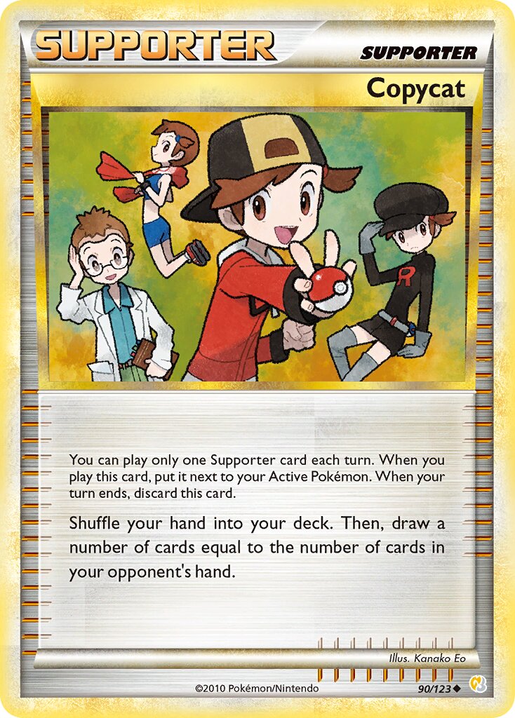 Copycat 090 — HeartGold & SoulSilver (English Pokémon TCG card)
