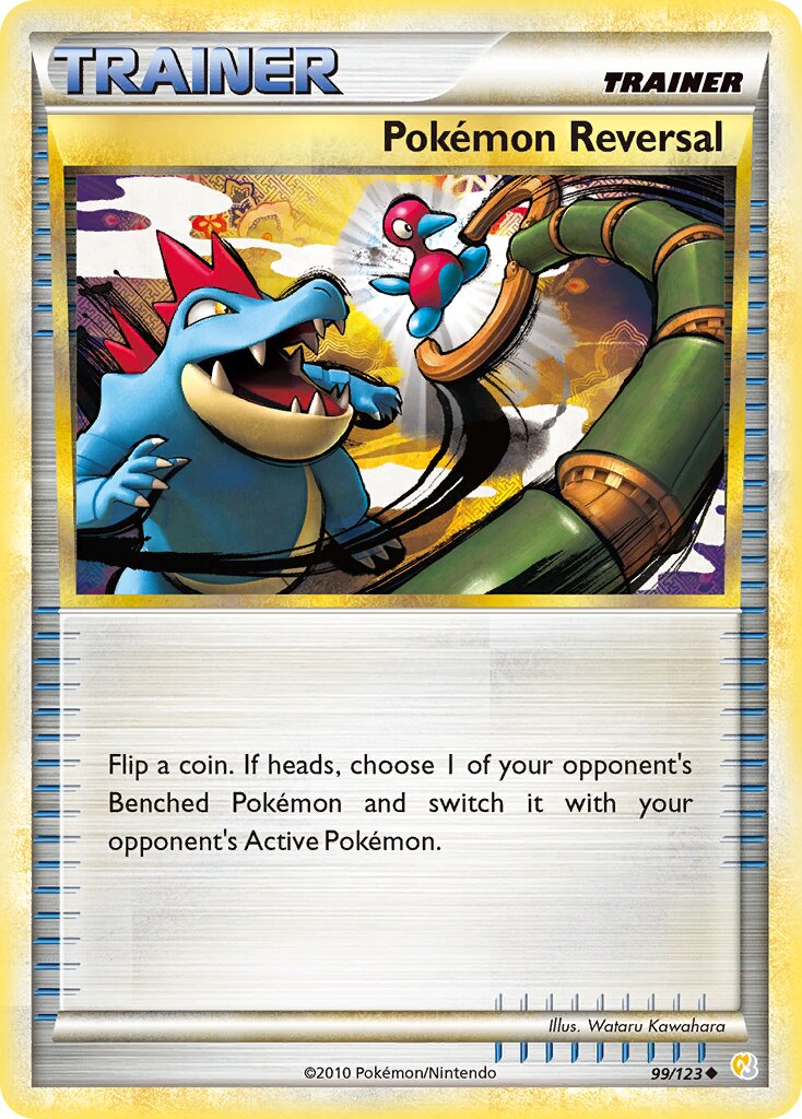 Pokémon Reversal 099 — HeartGold & SoulSilver (English Pokémon TCG card)