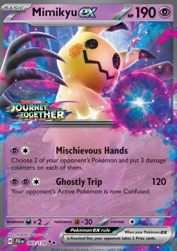 Mimikyu ex 069 — Journey Together Additionals (English Pokémon TCG card)