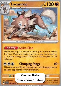 Lycanroc 085 — Journey Together Additionals (English Pokémon TCG card)
