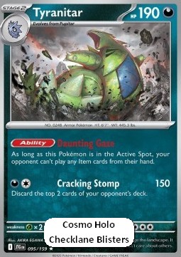 Tyranitar 095 — Journey Together Additionals (English Pokémon TCG card)