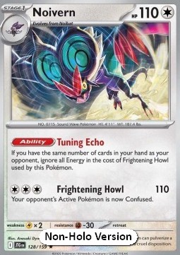 Noivern 128 — Journey Together Additionals (English Pokémon TCG card)