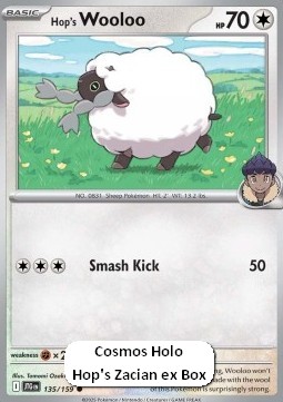 Hop's Wooloo 135 — Journey Together Additionals (English Pokémon TCG card)
