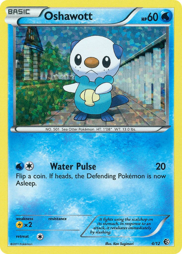 Oshawott 004/12 — McDonald's Collection 2011 (English Pokémon TCG card)