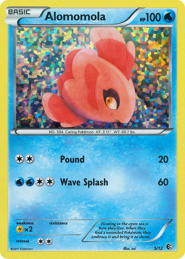 Alomomola 005/12 — Collezione McDonald's (Italian Pokémon TCG card)