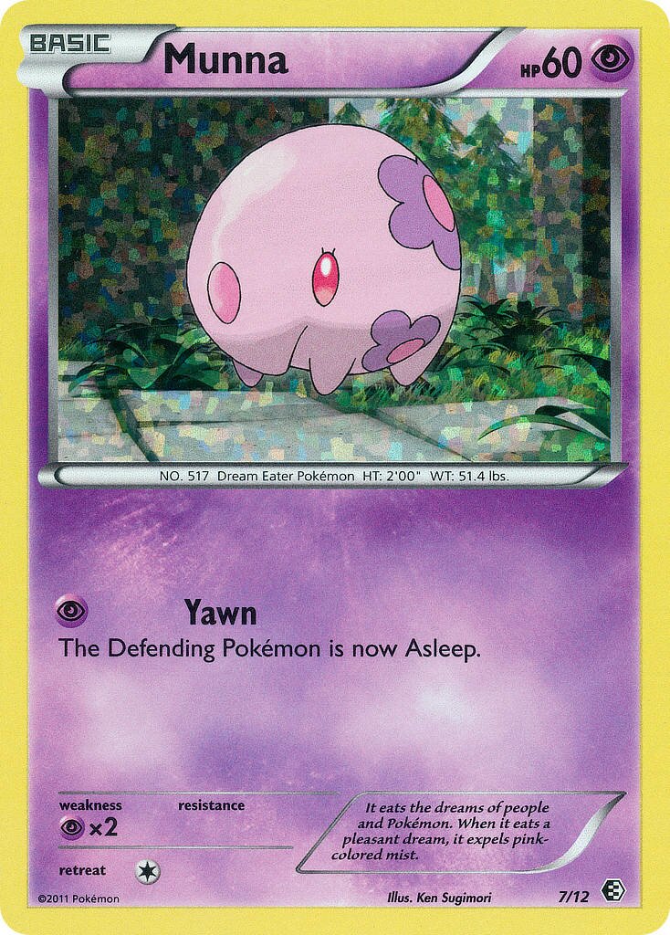 Munna 007/12 — McDonald's Collection 2011 (English Pokémon TCG card)