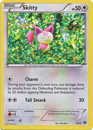 Skitty 012/12 — Collezione McDonald's 2015 (Italian Pokémon TCG card)