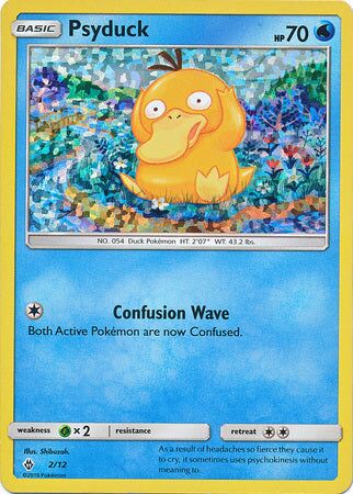 Psyduck 002/12 — Collezione McDonald's 2018 (Italian Pokémon TCG card)