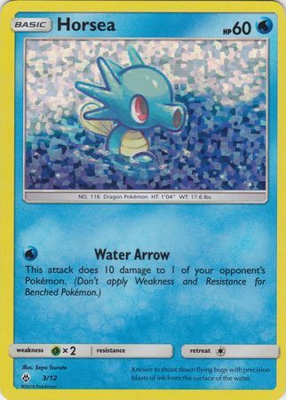 Horsea 003/12 — Collezione McDonald's 2018 (Italian Pokémon TCG card)