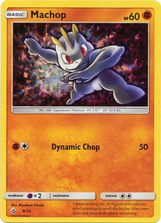 Machop 006/12 — Collezione McDonald's 2018 (Italian Pokémon TCG card)