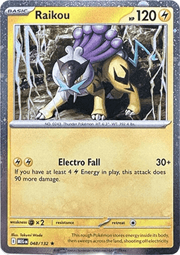 Raikou 048 — Mega Evolution: Additionals (English Pokémon TCG card)