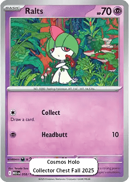 Ralts 058 — Mega Evolution: Additionals (English Pokémon TCG card)
