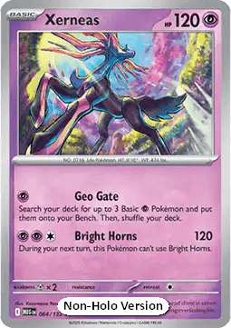 Xerneas 064 — Mega Evolution: Additionals (English Pokémon TCG card)