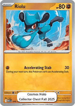 Riolu 076 — Mega Evolution: Additionals (English Pokémon TCG card)