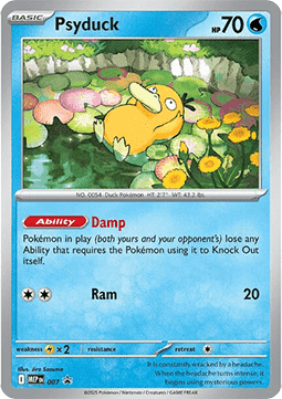 Psyduck 007 — Mega Evolution Promos (English Pokémon TCG card)