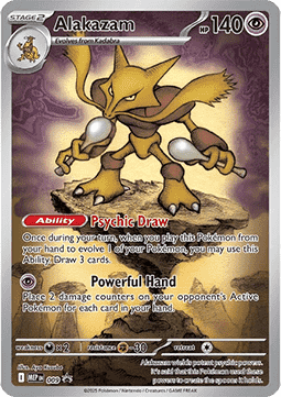 Alakazam 009 — Mega Evolution Promos (English Pokémon TCG card)