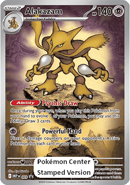 Alakazam 009 — Mega Evolution Promos (English Pokémon TCG card)