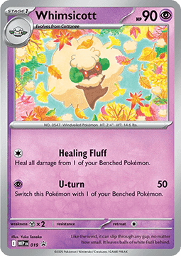 Whimsicott 019 — Mega Evolution Promos (English Pokémon TCG card)