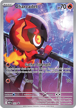 Charcadet 022 — Mega Evolution Promos (English Pokémon TCG card)