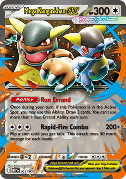 Mega Kangaskhan ex 025 — Mega Evolution Promos (English Pokémon TCG card)