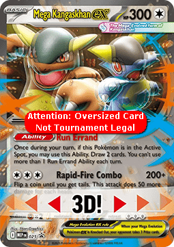 Mega Kangaskhan ex 025 — Mega Evolution Promos (English Pokémon TCG card)