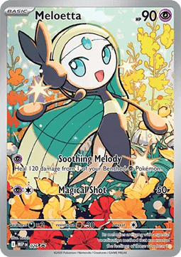 Meloetta 026 — Mega Evolution Promos (English Pokémon TCG card)