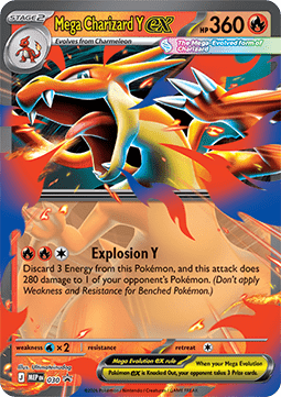 Mega Charizard Y ex 030 — Mega Evolution Promos (English Pokémon TCG card)