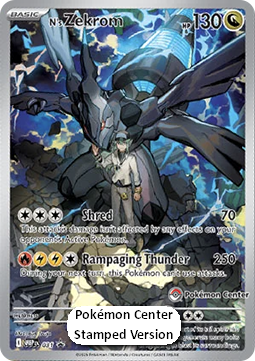 N's Zekrom 031 — Mega Evolution Promos (English Pokémon TCG card)