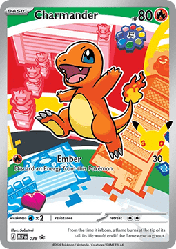 Charmander 038 — Mega Evolution Promos (English Pokémon TCG card)