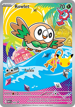 Rowlet 043 — Mega Evolution Promos (English Pokémon TCG card)