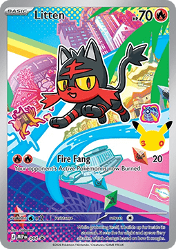 Litten 044 — Mega Evolution Promos (English Pokémon TCG card)