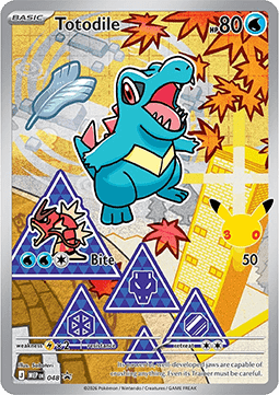 Totodile 048 — Mega Evolution Promos (English Pokémon TCG card)