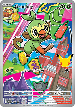 Grookey 052 — Mega Evolution Promos (English Pokémon TCG card)