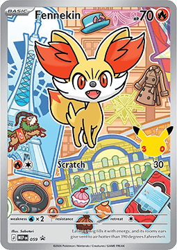 Fennekin 059 — Mega Evolution Promos (English Pokémon TCG card)