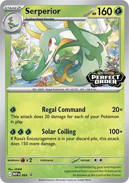 Serperior 064 — Mega Evolution Promos (English Pokémon TCG card)