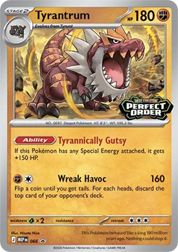 Tyrantrum 066 — Mega Evolution Promos (English Pokémon TCG card)
