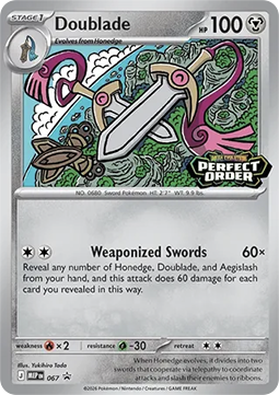 Doublade 067 — Mega Evolution Promos (English Pokémon TCG card)