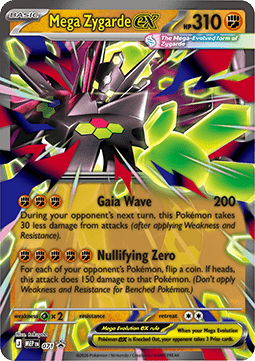 Mega Zygarde ex 071 — Mega Evolution Promos (English Pokémon TCG card)