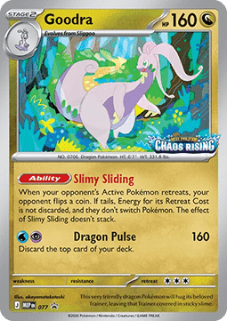 Goodra 077 — Mega Evolution Promos (English Pokémon TCG card)