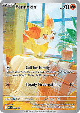 Fennekin 080 — Mega Evolution Promos (English Pokémon TCG card)