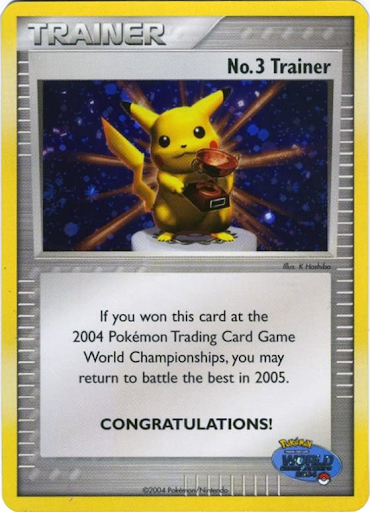No. 3 Trainer 003 — Miscellaneous Promos (English Pokémon TCG card)