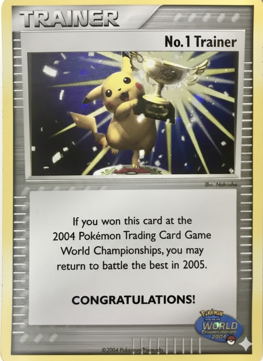 No. 1 Trainer 005 — Miscellaneous Promos (English Pokémon TCG card)