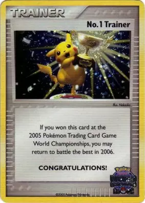 No. 1 Trainer 008 — Miscellaneous Promos (English Pokémon TCG card)