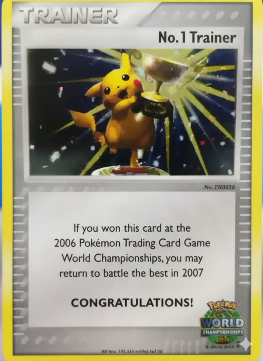 No. 1 Trainer 012 — Miscellaneous Promos (English Pokémon TCG card)
