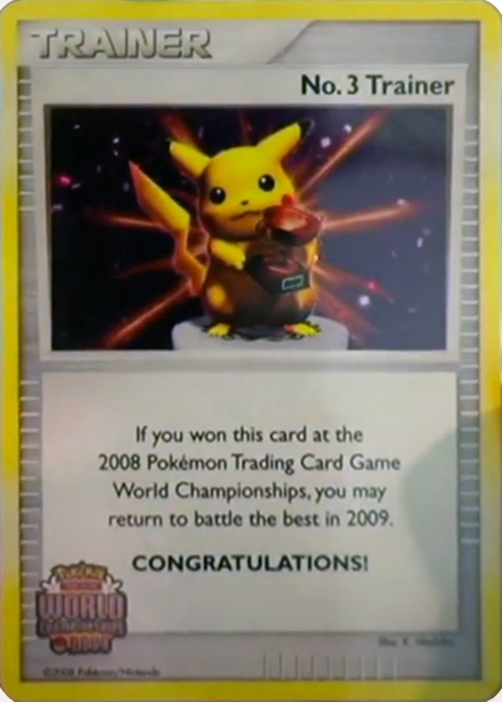 No. 3 Trainer 019 — Miscellaneous Promos (English Pokémon TCG card)